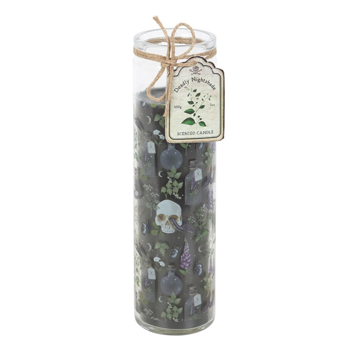 Poisonous Plants Deadly Nightshade Tube Candle 🇬🇧