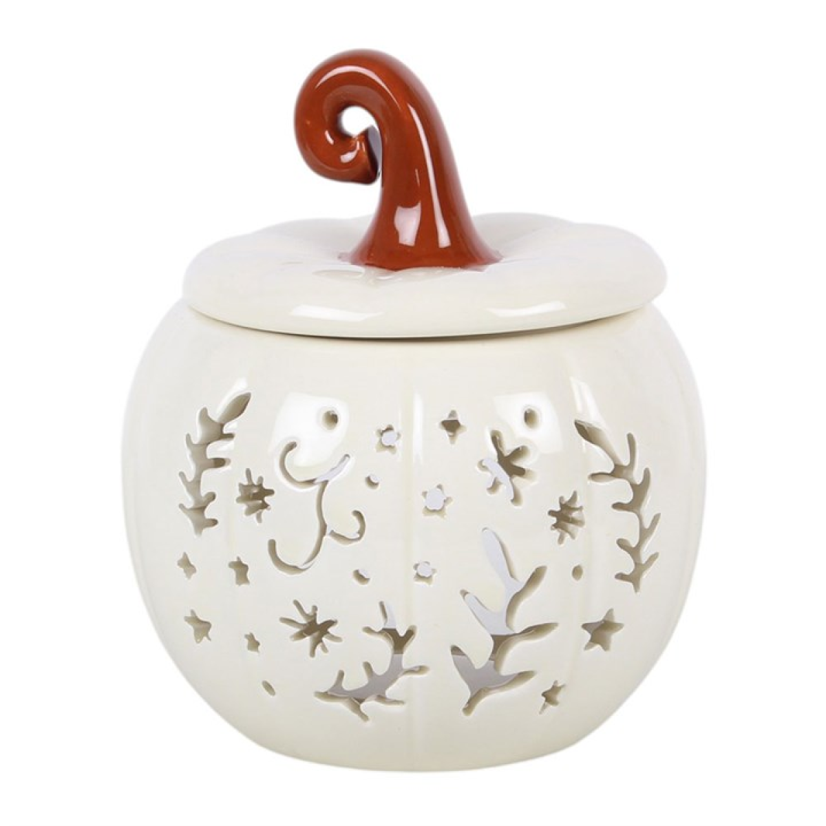 Cream Folk Pumpkin Oil Burner and Wax Warmer 🇬🇧