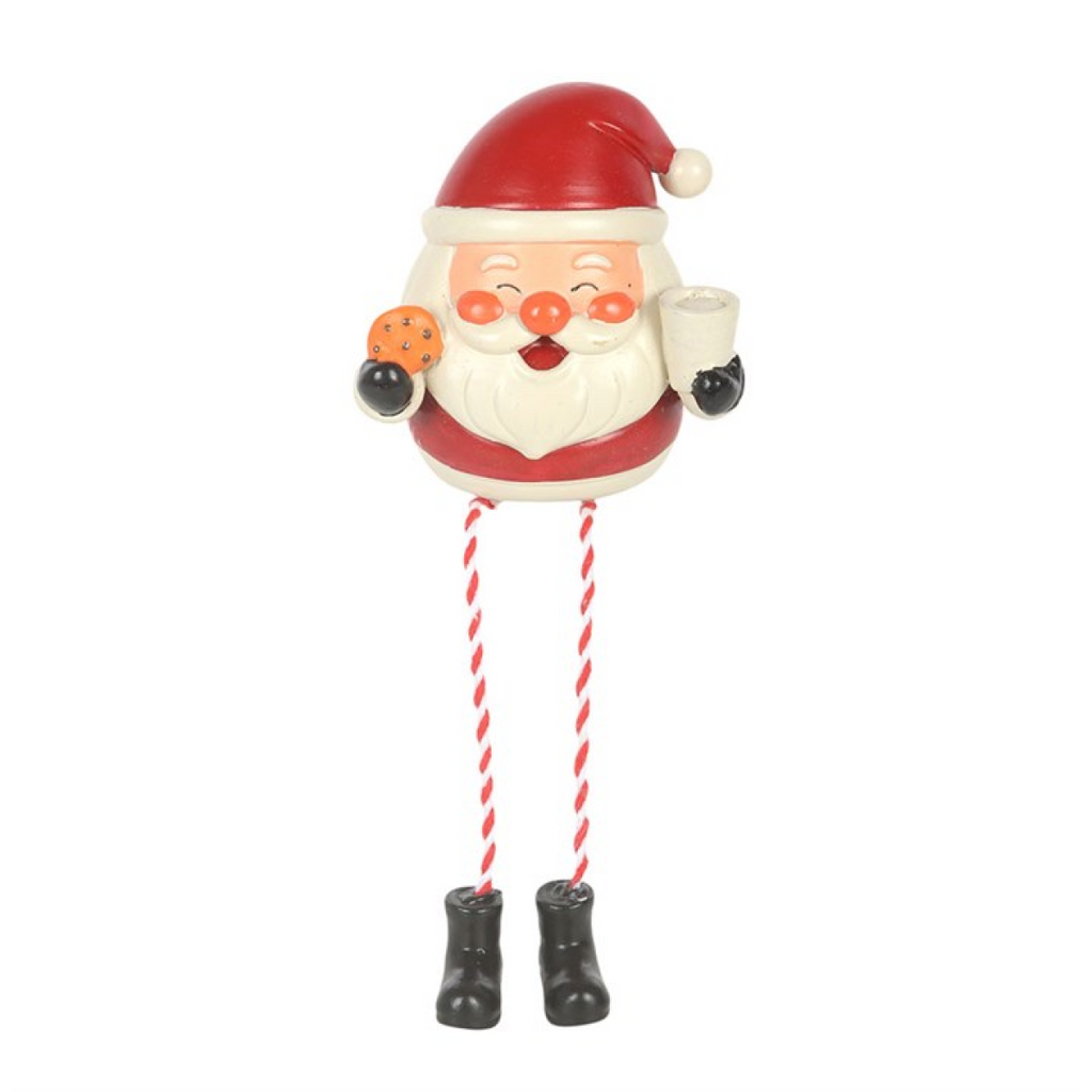 Jolly Santa Christmas Shelf Sitter Ornament 🇬🇧