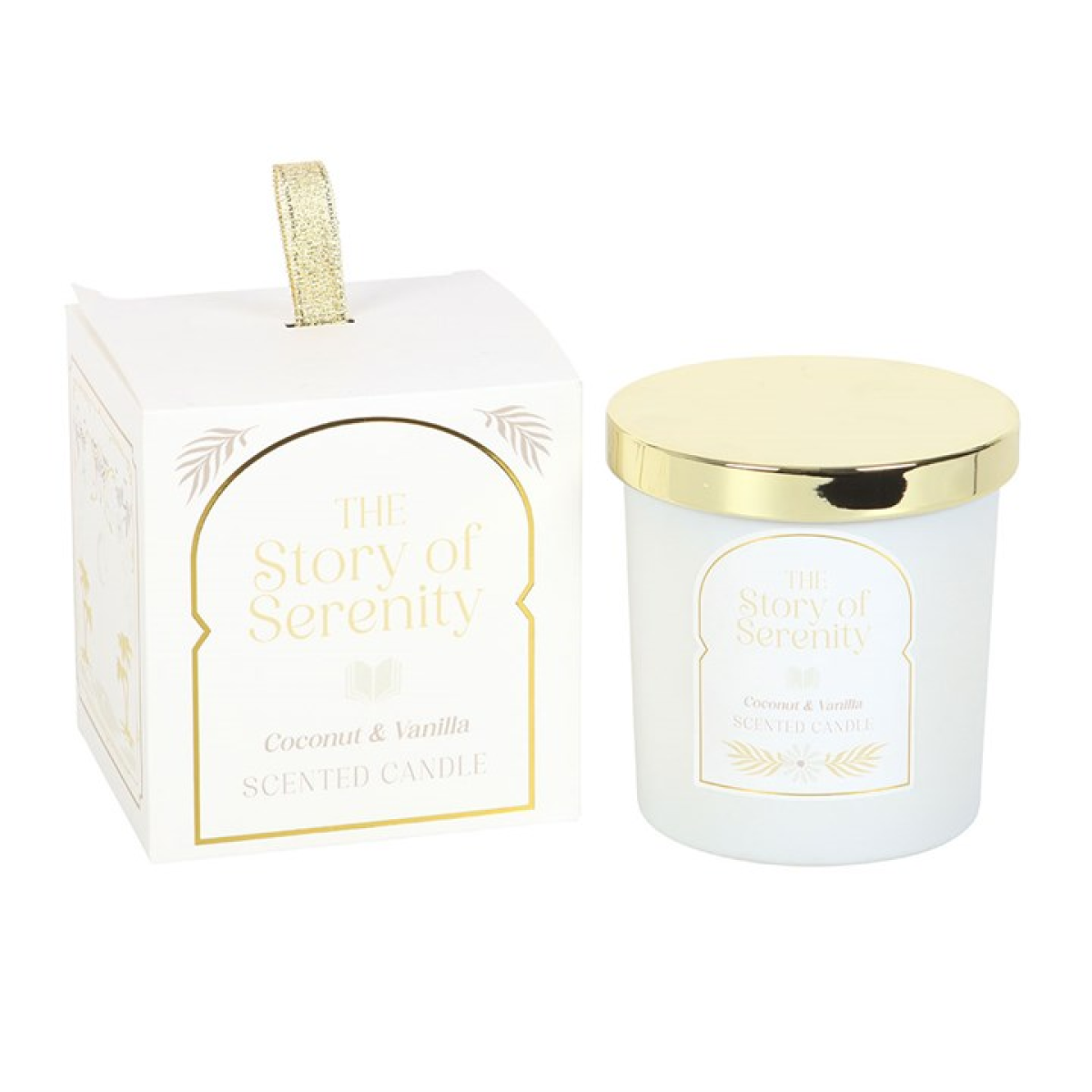 The Story of Serenity Coconut & Vanilla Candle 🇬🇧