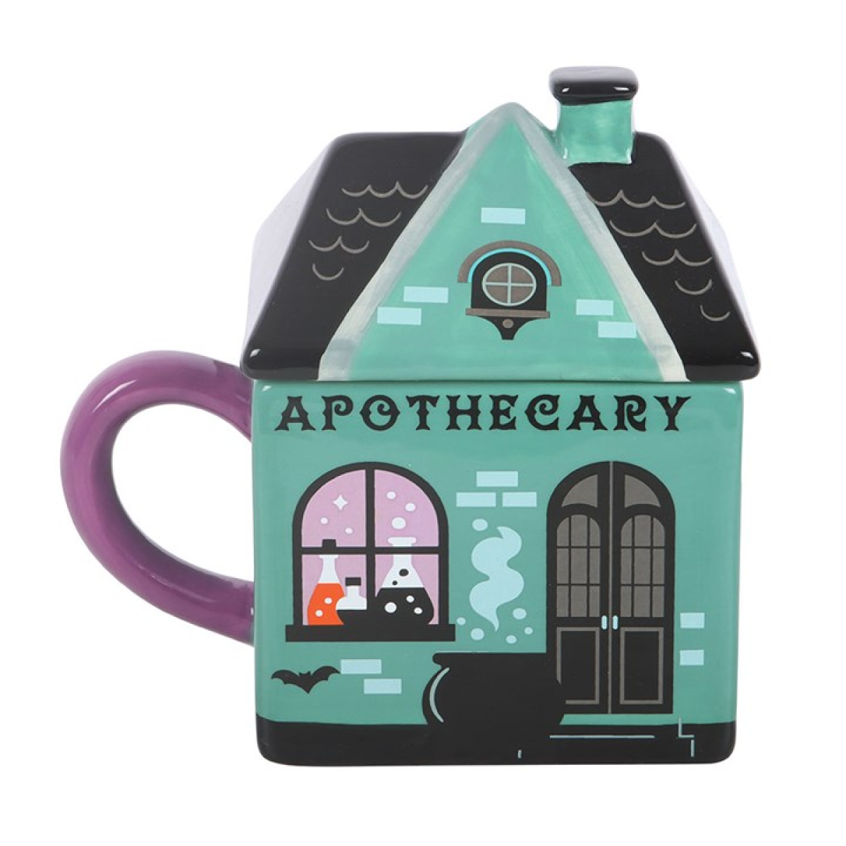 Apothecary Shop Lidded Mug 🇬🇧