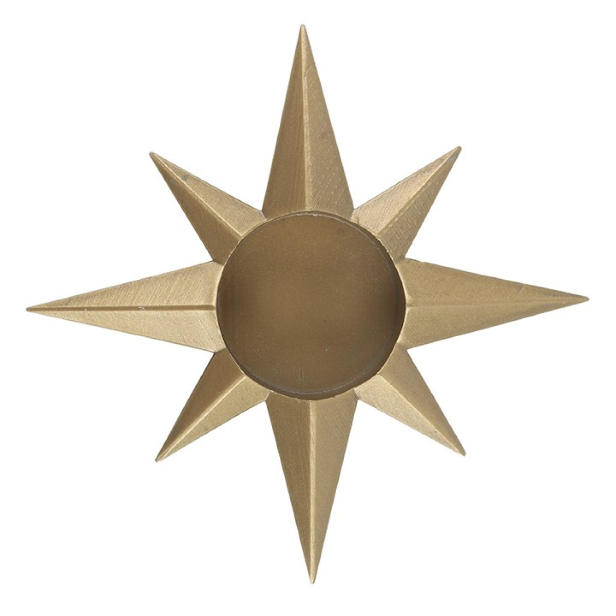 Gold Star Tealight Candle Holder 🇬🇧