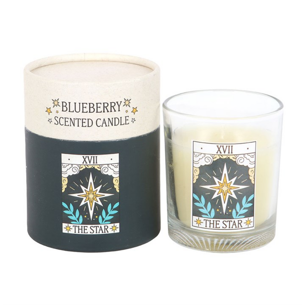 The Star Vintage Tarot Blueberry Candle 🇬🇧