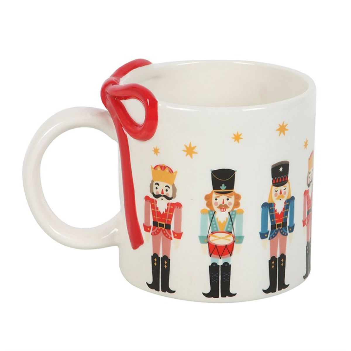 Nutcracker Print Mug with Bow 🇬🇧