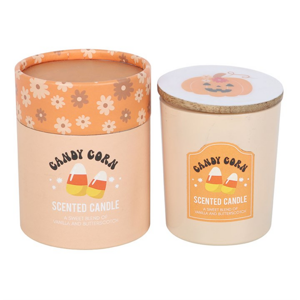 Candy Corn Vanilla and Butterscotch Candle 🇬🇧