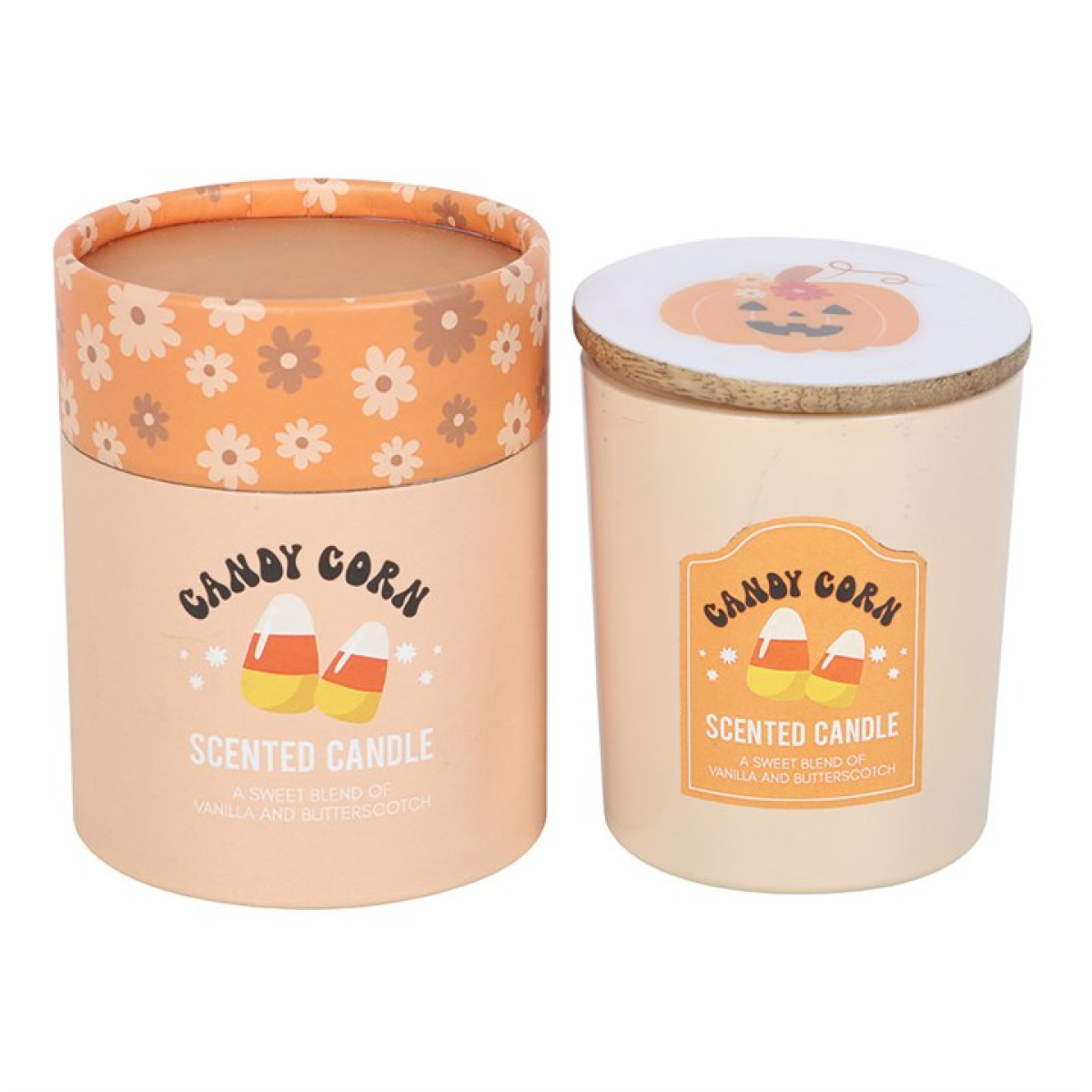 Candy Corn Vanilla and Butterscotch Candle 🇬🇧