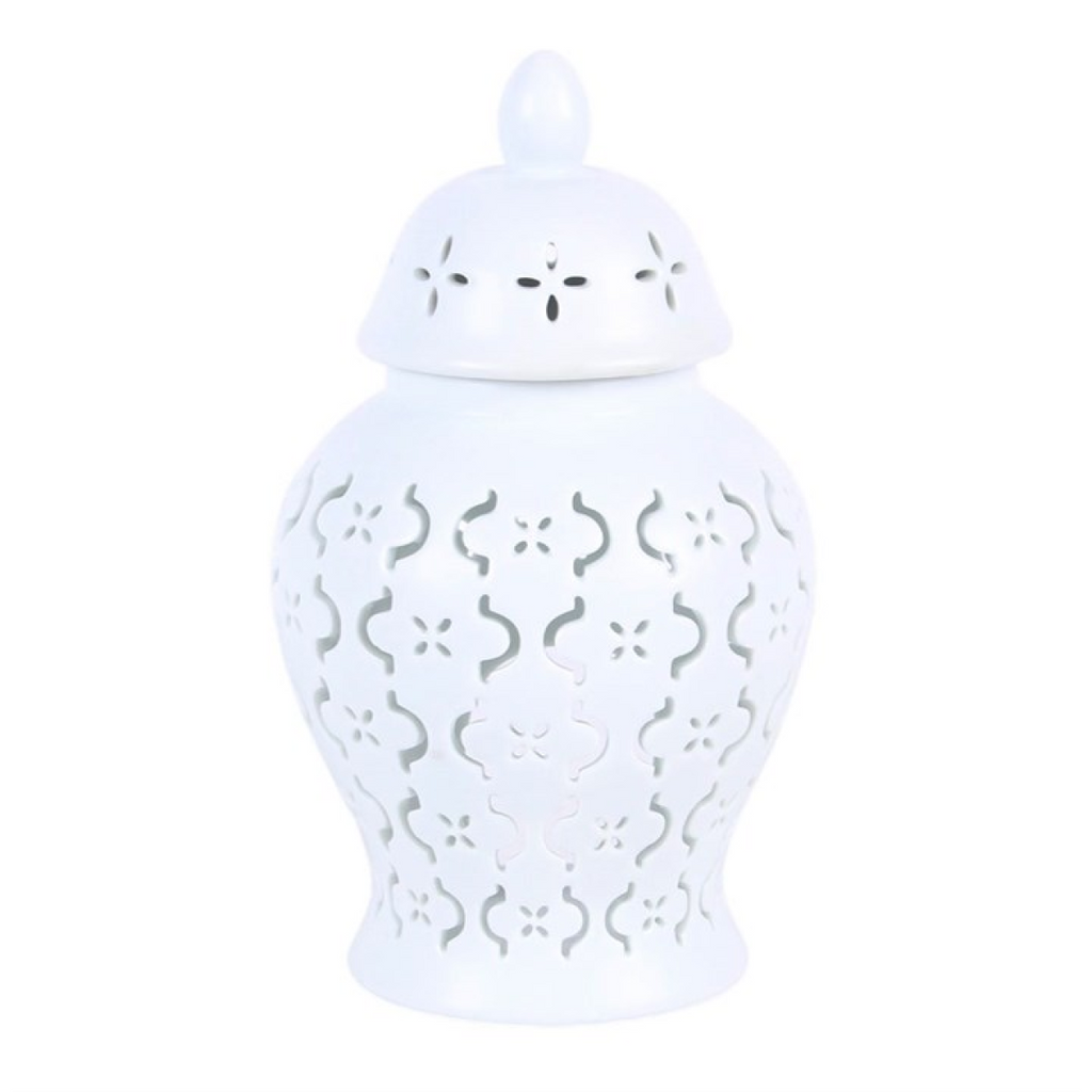 Moroccan Lantern Cut Out Oil Burner and Wax Warmer