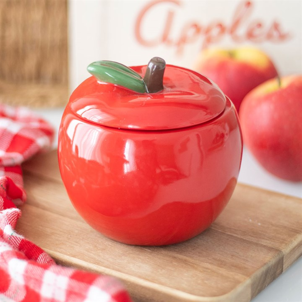 Apple Shaped Candle Jar 🇬🇧