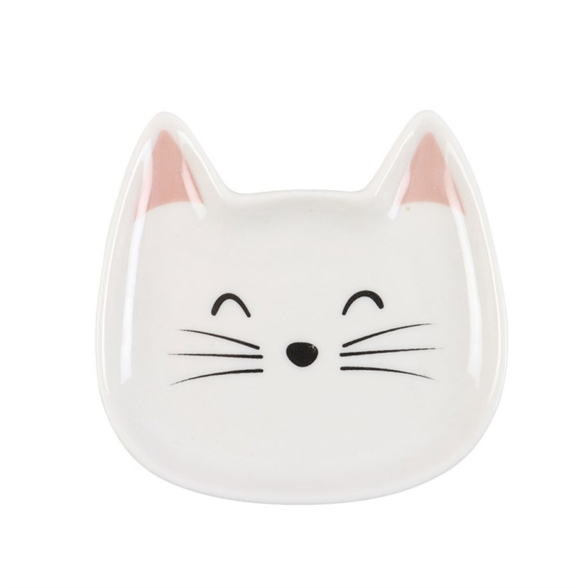 White Cat Face Trinket Dish 🇬🇧
