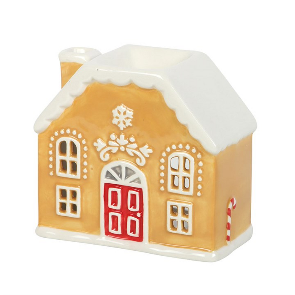 Candy Cane Gingerbread House Oil Burner and Wax Warmer 🇬🇧