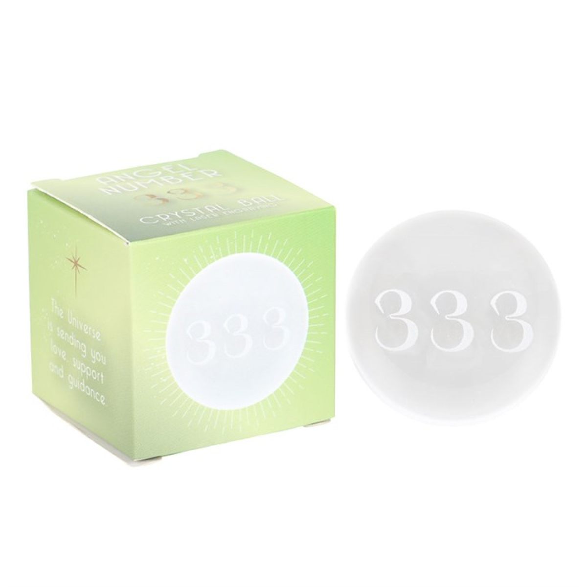 333 Angel Number Crystal Ball 🇬🇧