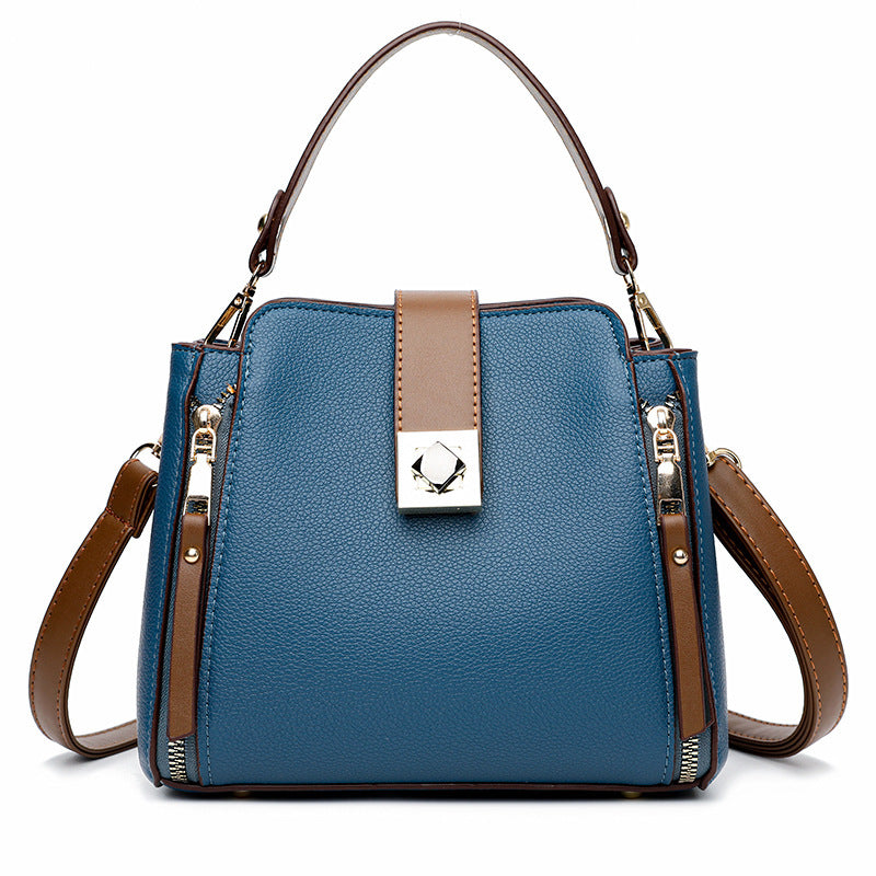 Fashion Casual All-match Shoulder Women's Bag Crossbody Portable Large-capacity Bucket Bag 🇨🇳