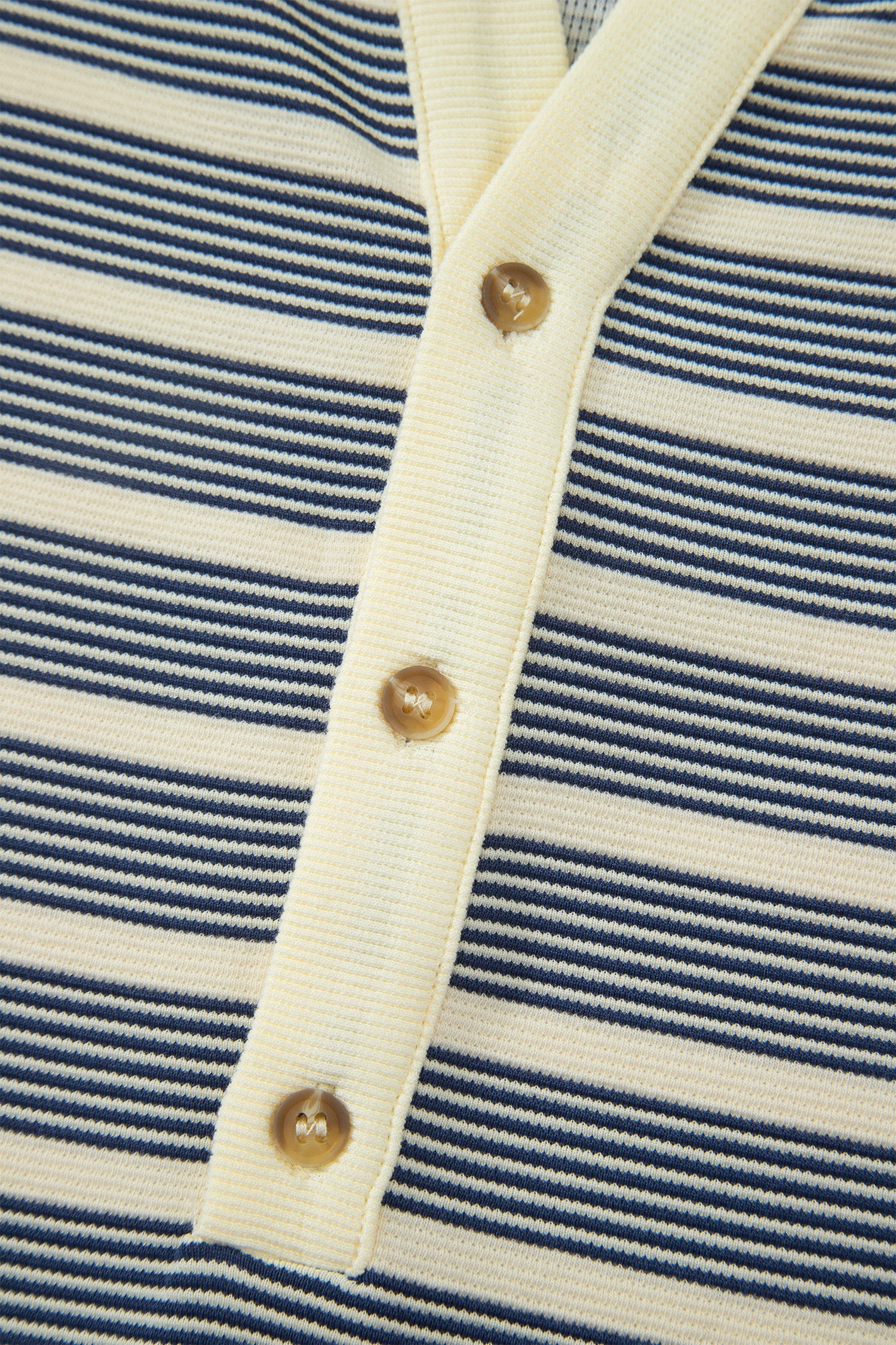 Blue Stripe Plus Size Contrast Trim Button V Neck Ruffle Sleeve Shift Dress 🇺🇸