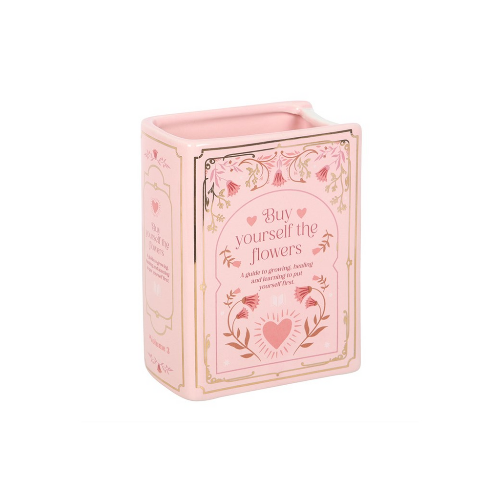 Pink Book Shaped Vase 🇬🇧