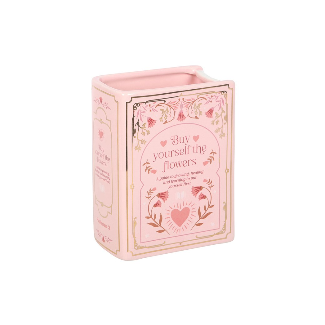 Pink Book Shaped Vase 🇬🇧