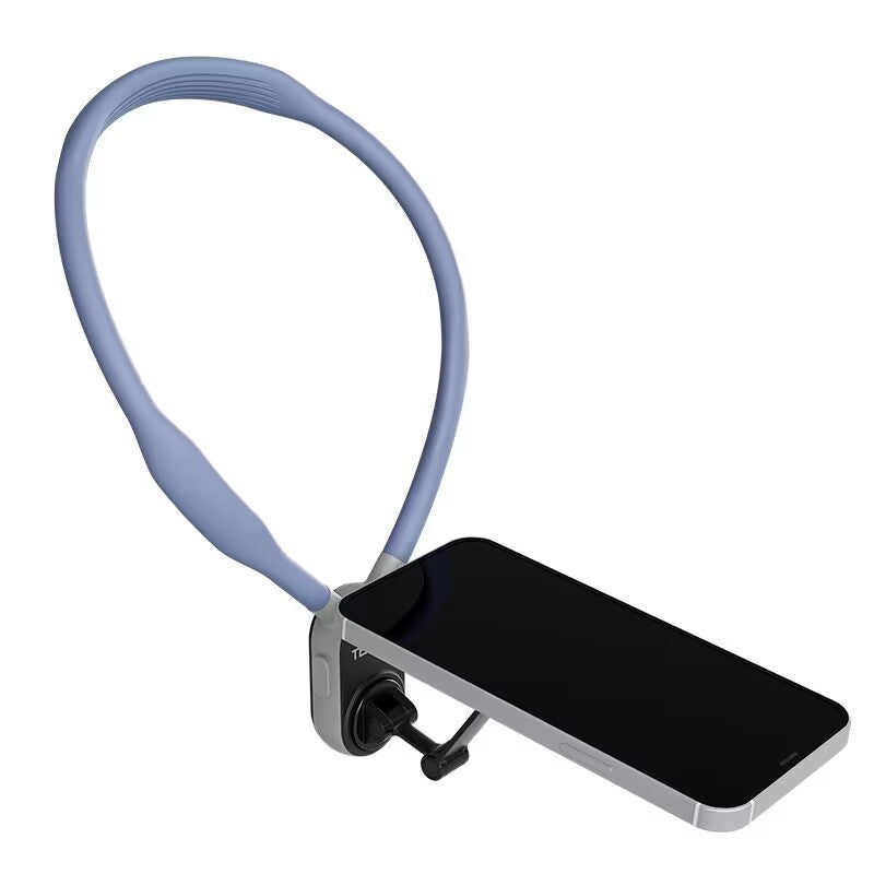 Silicone Phone Magnetic Neck Mount Quick Release Hold For Phone Magsafe Magnetic Suction Cell Phone Neck Hanging Bracket 🇨🇳