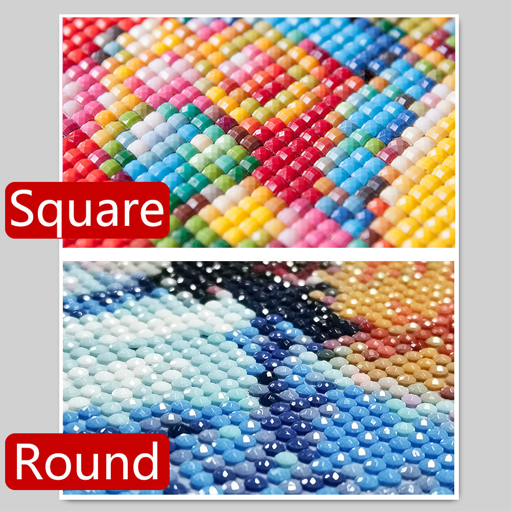 Diy Full Diamond Cross Stitch Living Room Decorative Painting 🇨🇳