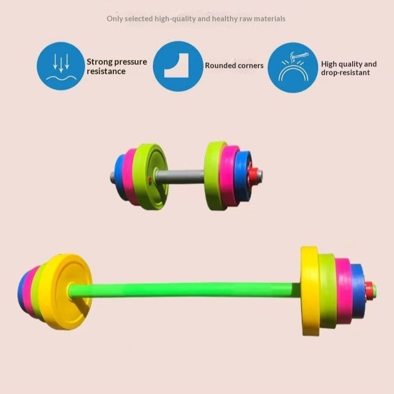 Childrens Weightlifting Equipment Sports Fitness Gear Sensory Integration Training 🇨🇳