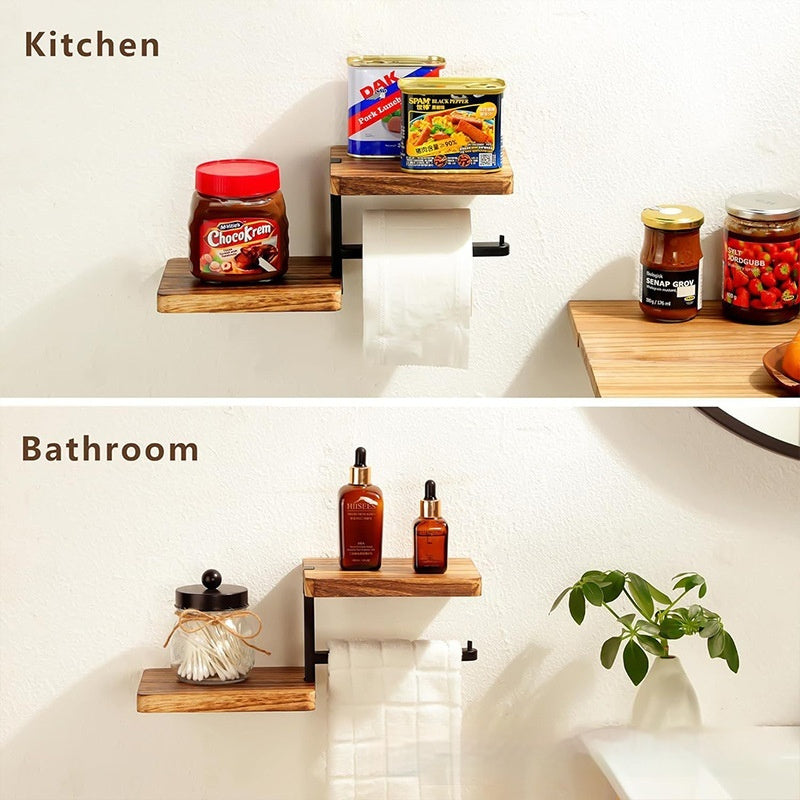 Bathroom Shelf Roll Stand 🇨🇳