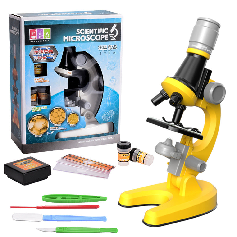 Children's Microscope Scientific Biological Specimen Educational Toys 🇨🇳