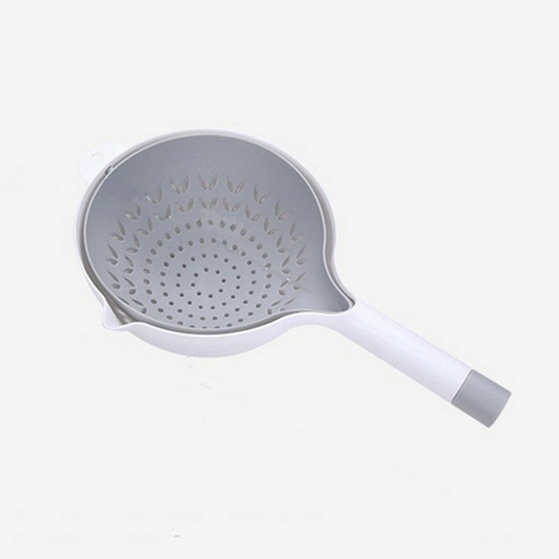 Double-layer Drain Basket Home Living Room Creative Kitchen Gadgets 🇨🇳