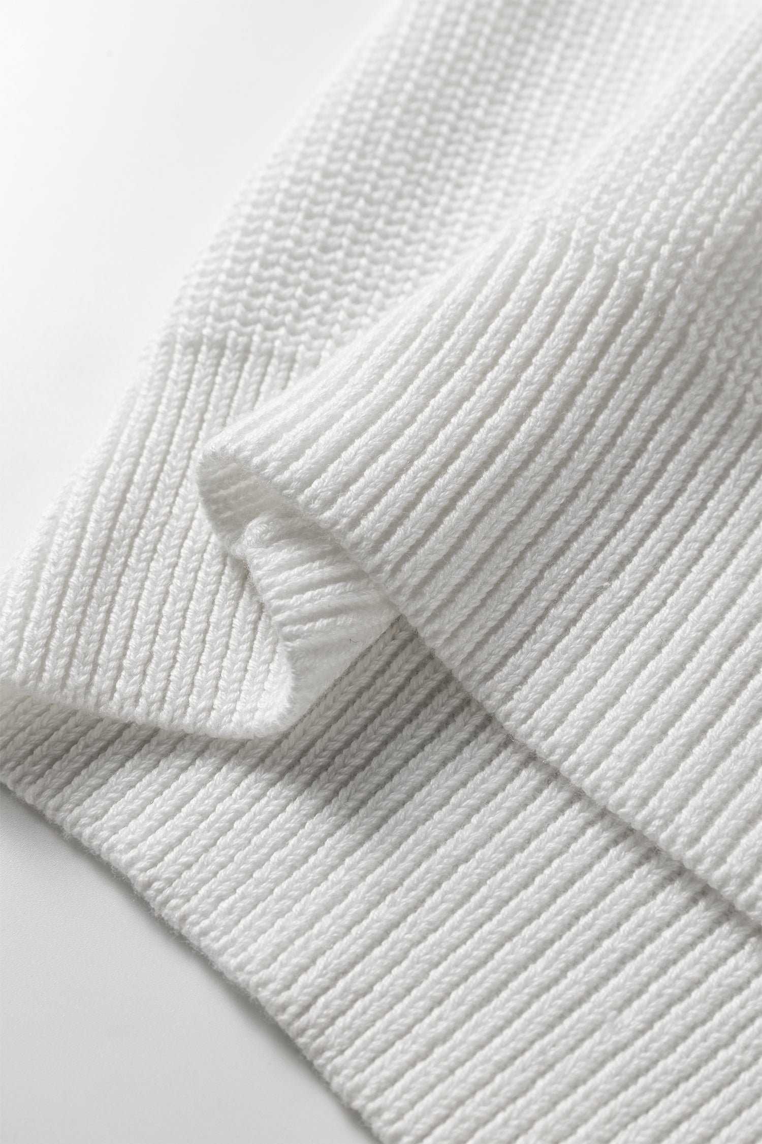 White Asymmetric Neck Drop Shoulder Baggy Slouchy Sweater 🇺🇸