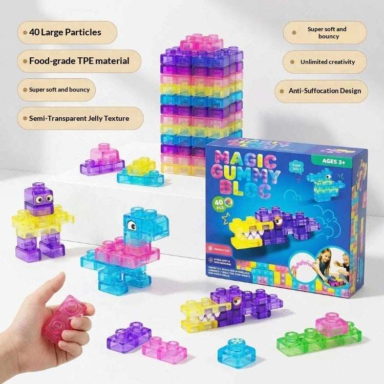 Jelly Block Decompression Toy For Children 🇨🇳