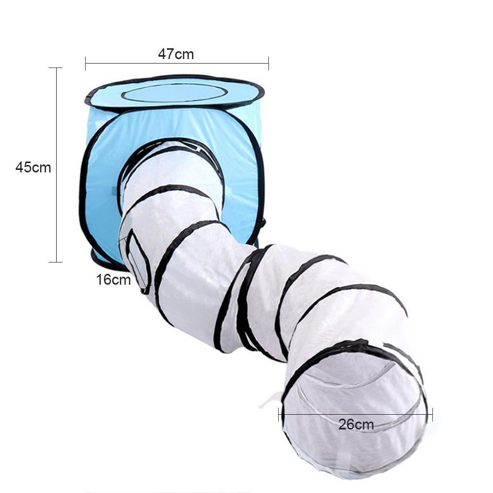 Tent S-Shaped Cat Foldable Playing Tunnel Toy 🇨🇳