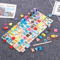 Montessori Educational Wooden Toys for Kids Montessori Toys Board Math Fishing  Montessori Toys Educational for 1 2 3 Years Old 🇨🇳
