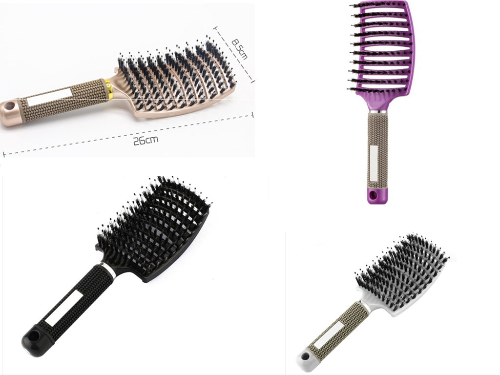 Detangler Bristle Scalp Massage Hair Brush Comb 🇨🇳