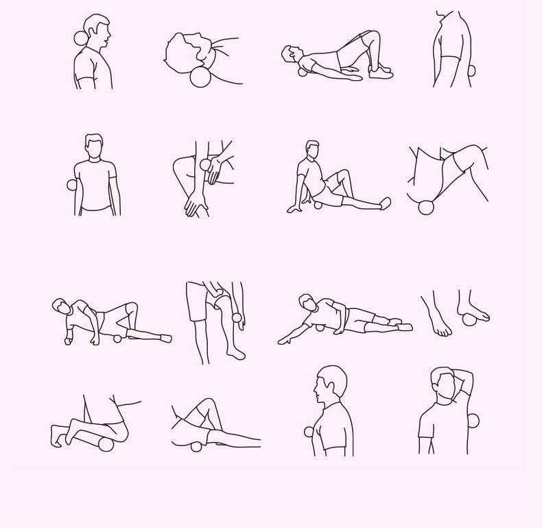Spine Yoga Stabilization Fascia Relaxation Ball 🇨🇳