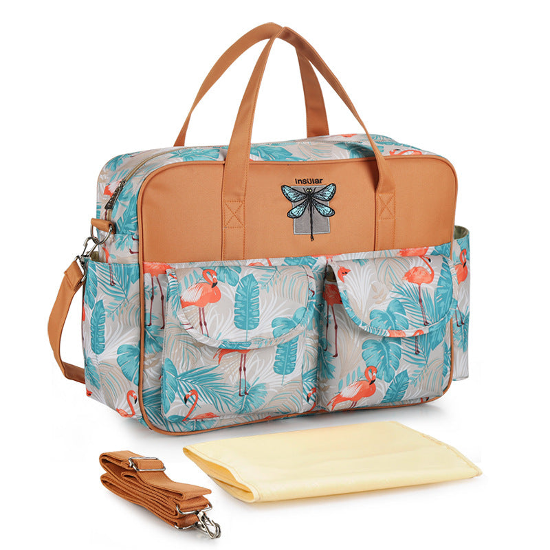 Crossbody portable mother and baby bag 🇨🇳