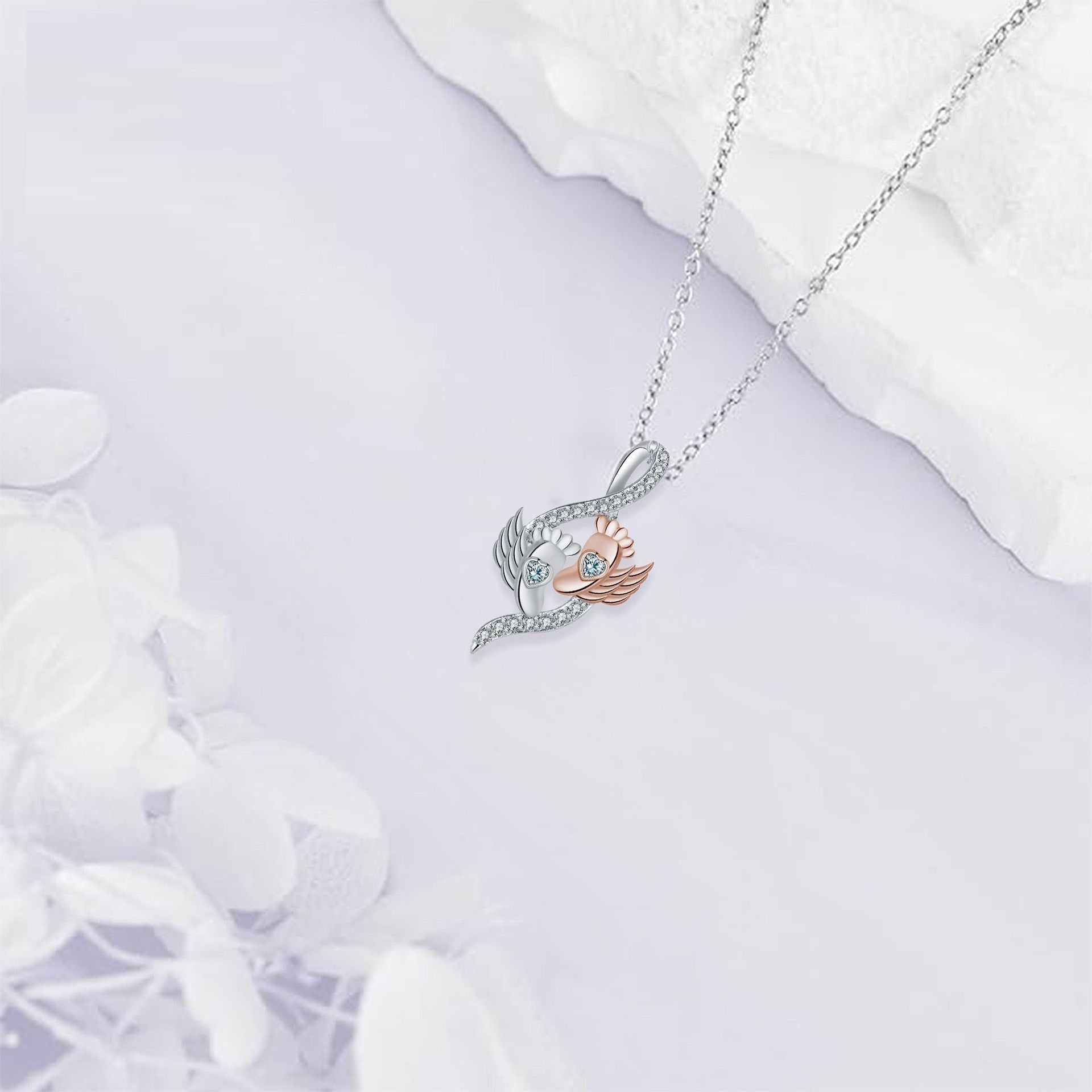 Special-interest Design Doll Foot Pendant Necklace 🇨🇳