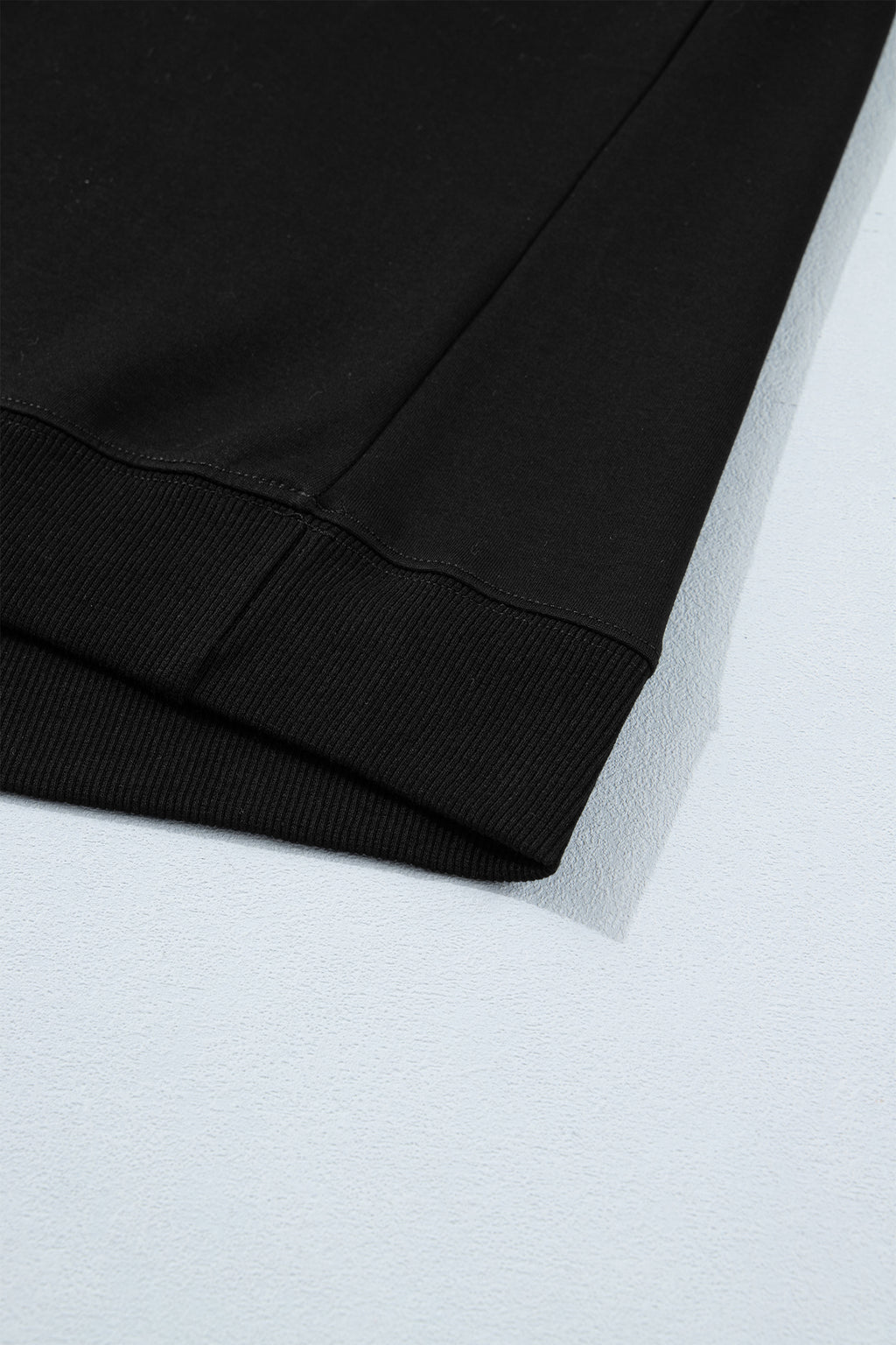Black Casual Solid Short Sleeve Top with Metal Button Details 🇺🇸