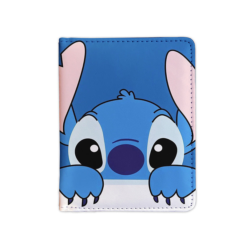 Cartoon passport holder ID bag protective cover multifunctional card bag portable collection for overseas travel 🇨🇳