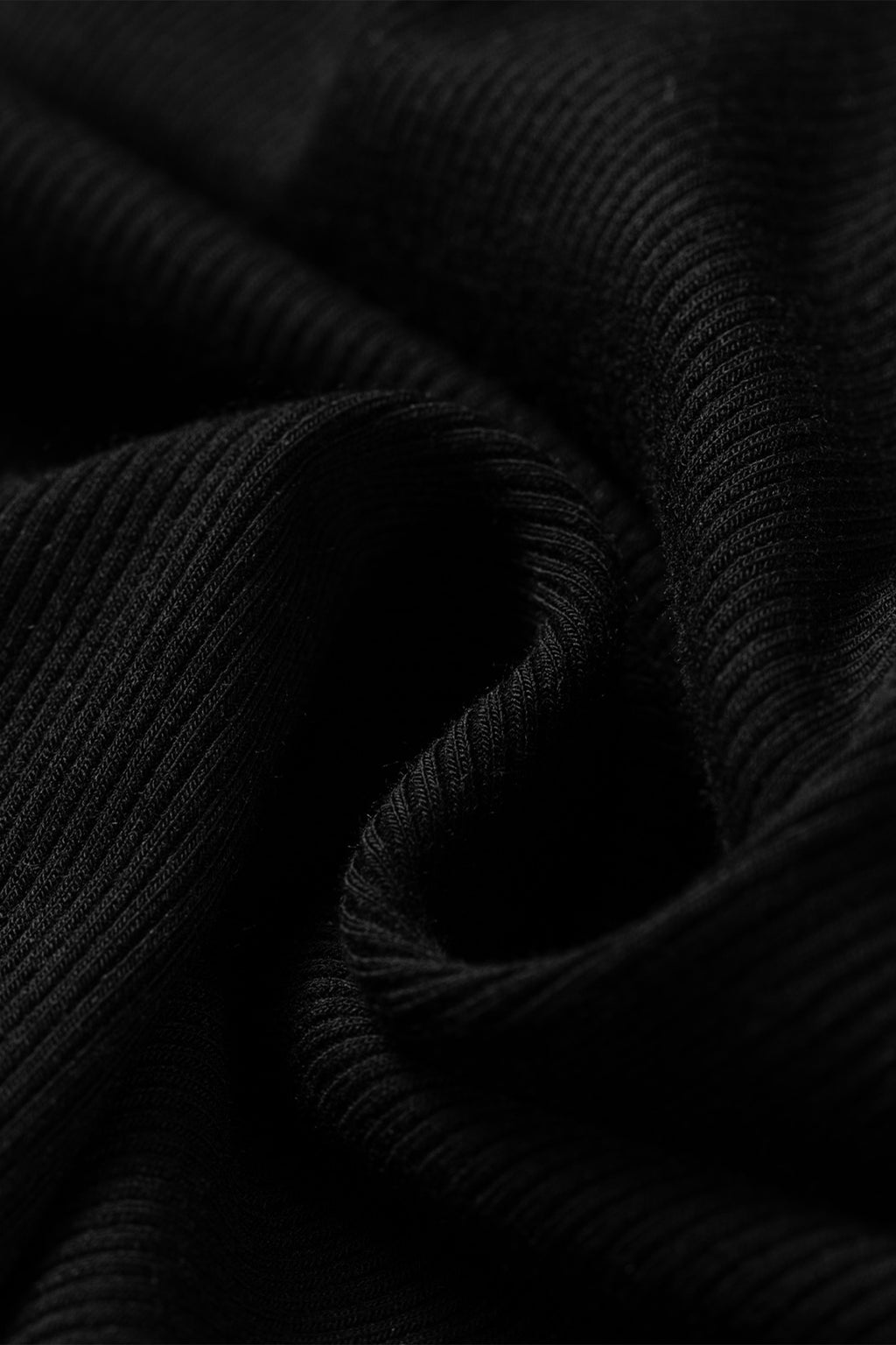 Black Slim Ribbed Padded Tank Top 🇺🇸