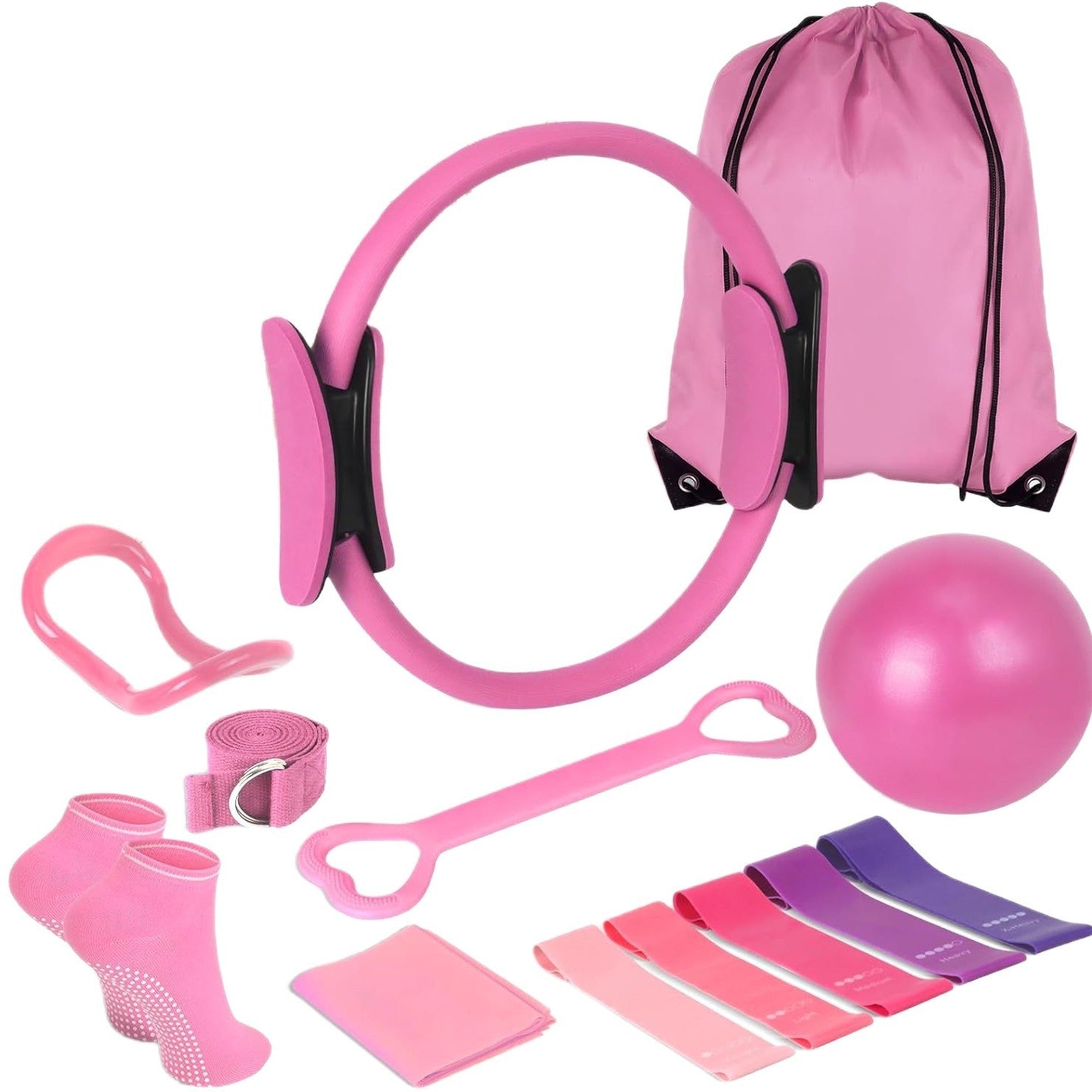 Yoga Pilates Roller 13-piece Set Fitness Suit 🇨🇳