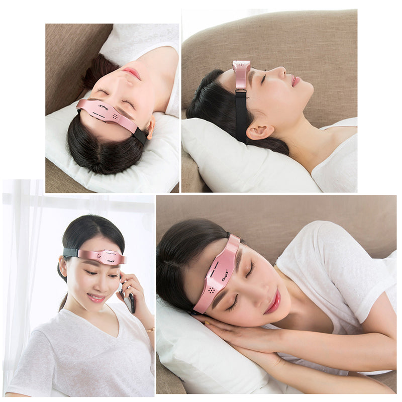 Head Massager Wireless Stress Relief Brain Massage Helmet Unisex Sleep Therapy Device 🇨🇳
