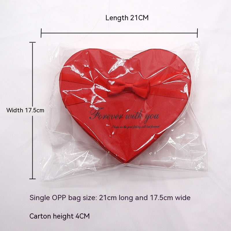 Soap Flower Heart-shaped Rose Gift Box 🇨🇳