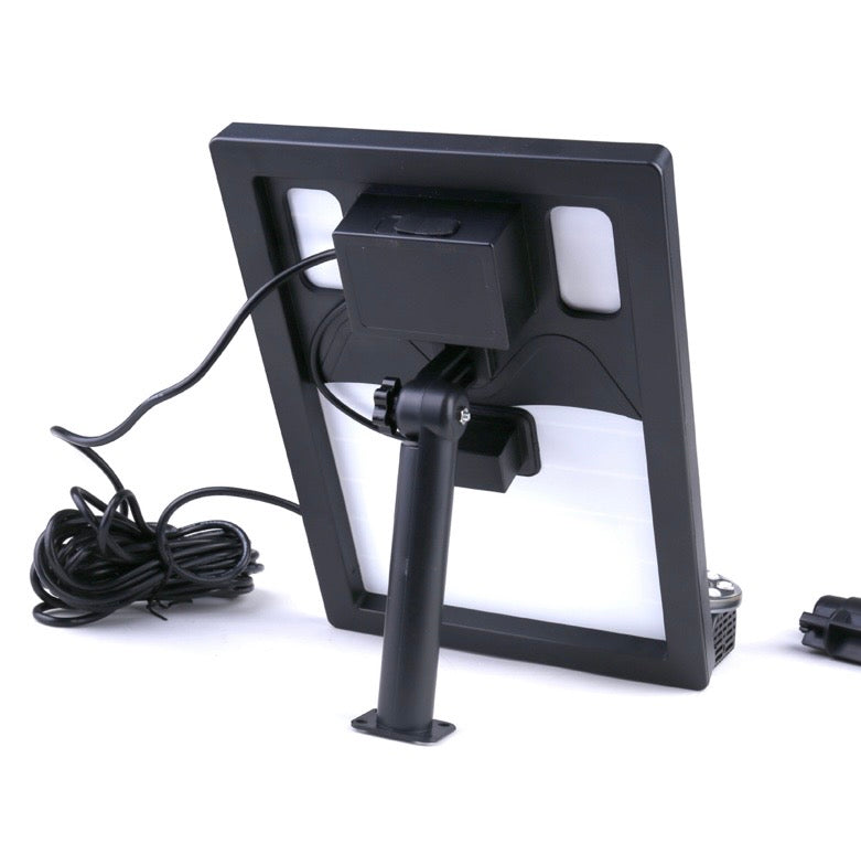 7W Solar Powered Fountain Coloured LED Water Pump with 11 Nozzles for Garden, Fountain, Birth Bath 🇬🇧