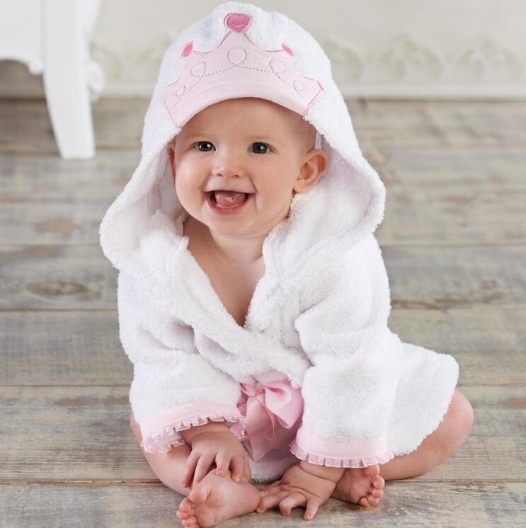 Cartoon Cute Animal Modeling Baby Bath Towels Baby Bathrobes Cotton Children's Bathrobes Baby Hooded 🇨🇳