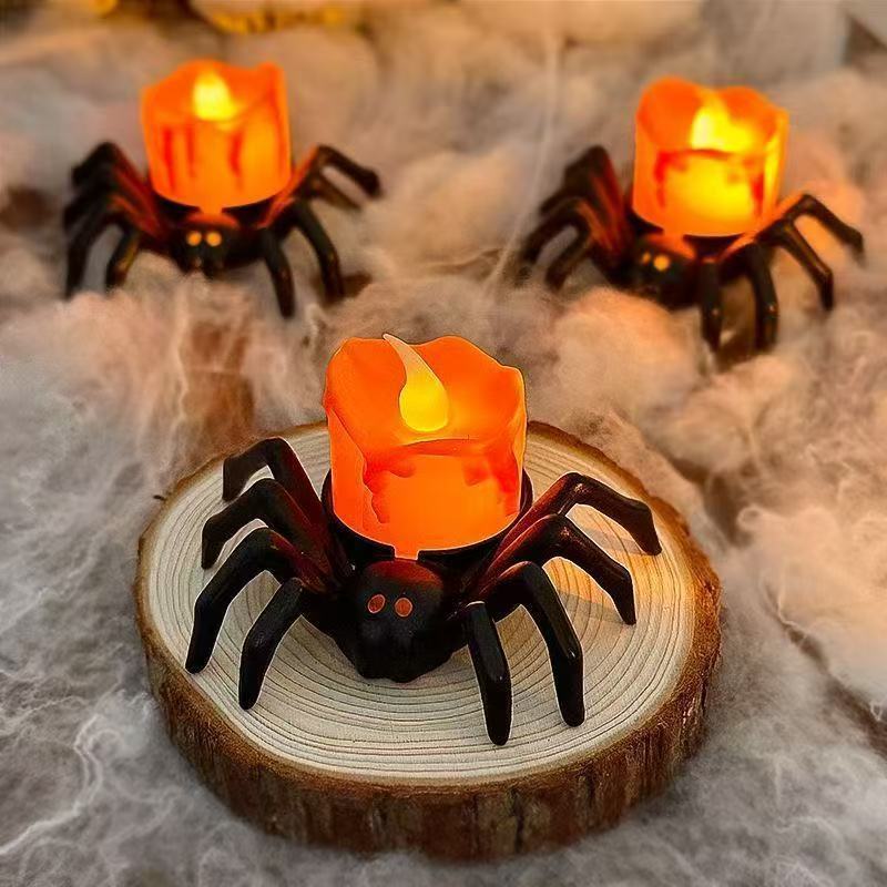 Halloween Pumpkin Spider Candle Light Decoration Props 🇨🇳
