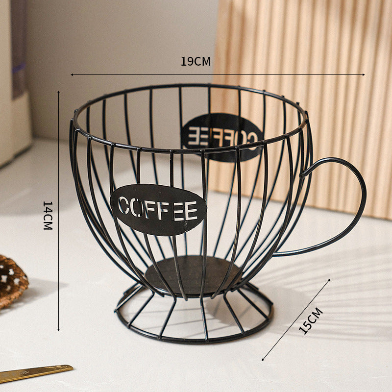 Desktop Nordic Style Coffee Capsule Storage 🇨🇳