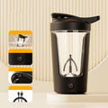 400ML 14oz Electric Protein Powder Mixing Cup Automatic Shaker Mixer Shake Bottle Milk Coffee Blender Kettle Fro Gym 1200mAh 🇨🇳