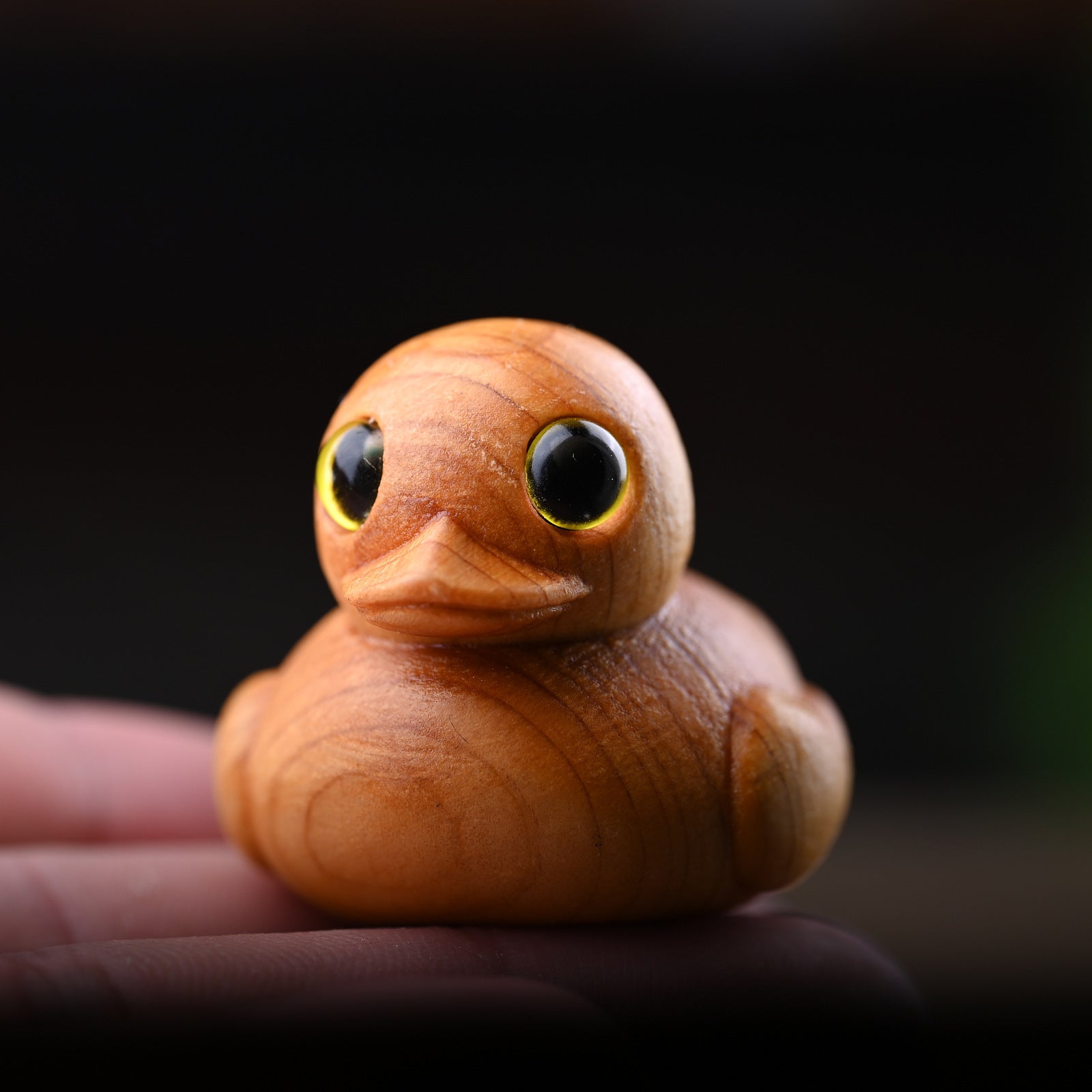 Solid Wood Carving Home Office Cartoon Desktop Small Ornaments 🇨🇳