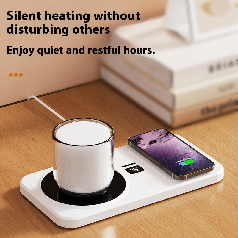 Multifunctional Home Smart Thermal Cup Pad Wireless Charging Heating Base 🇨🇳