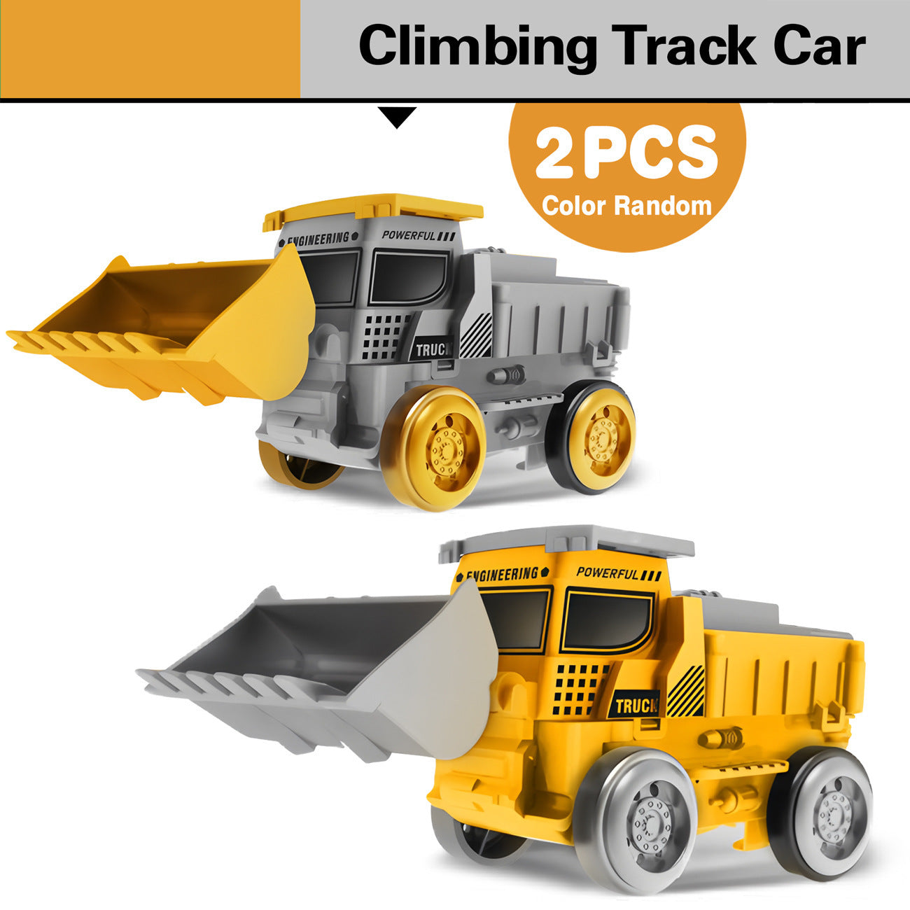 Children's Climbing Track Engineering Vehicle Train Toy 🇨🇳