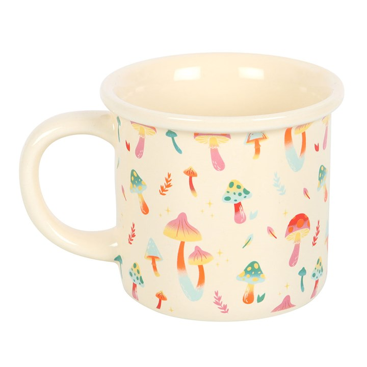 Funky Fungi Mushroom Print Mug 🇬🇧