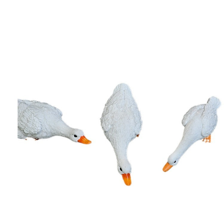 Pool Duck Resin Decorations Outdoor Garden Landscape 🇨🇳