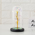 Preserved flower glass cover rose flower glass cover gift gifts 🇨🇳